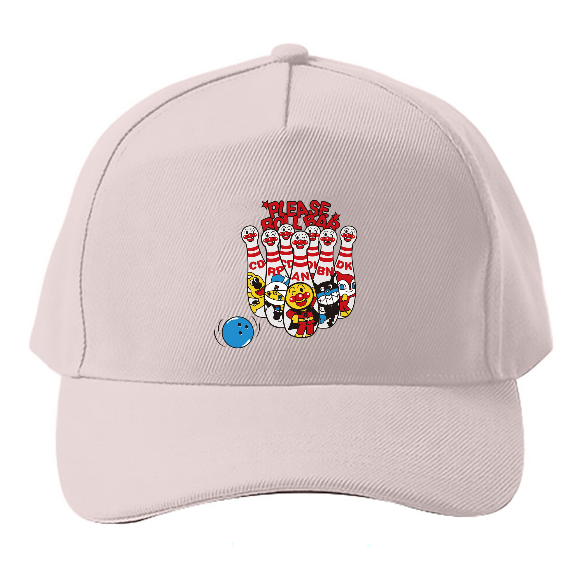 （画像用） アンパンマン Anpanman ベースボールキャップ 綿100％ 男女兼用 帽子 スポーツ